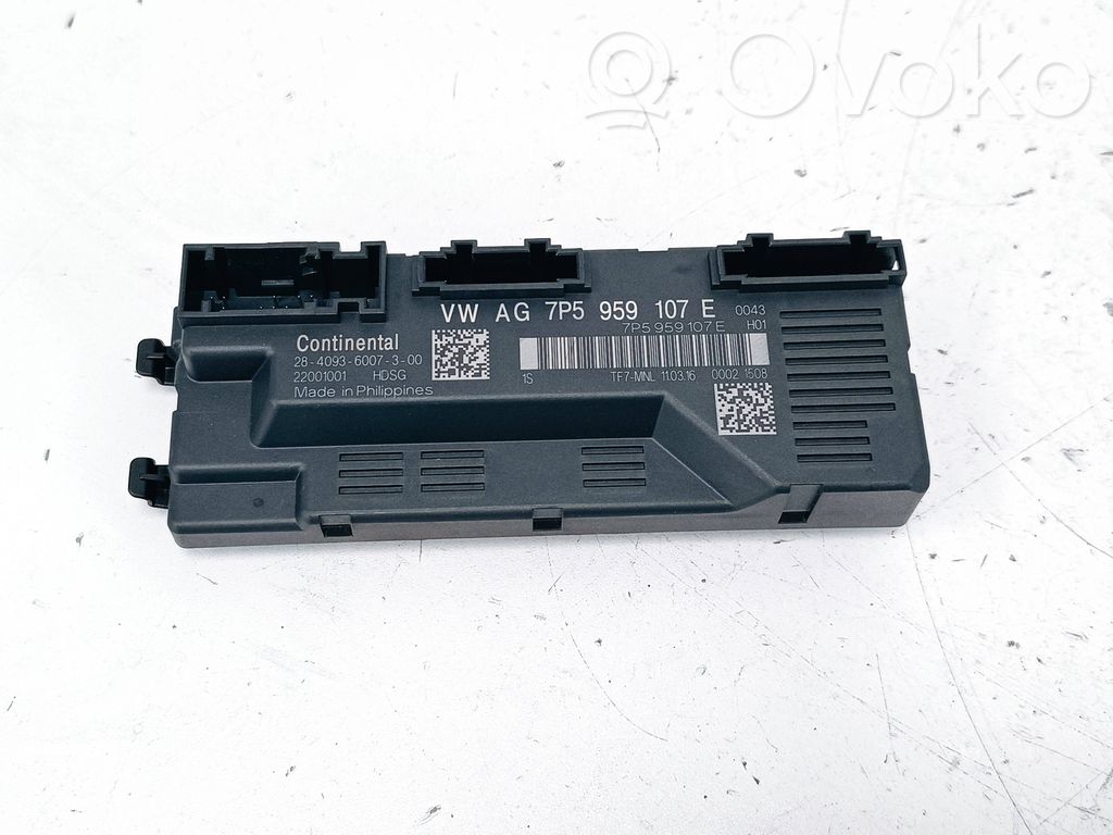 Unité de commande / module de hayon   7P5959107E