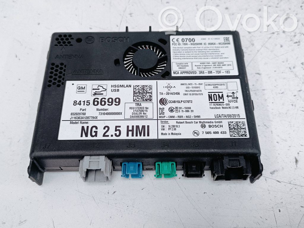 Buick Encore I Unité / module navigation GPS 