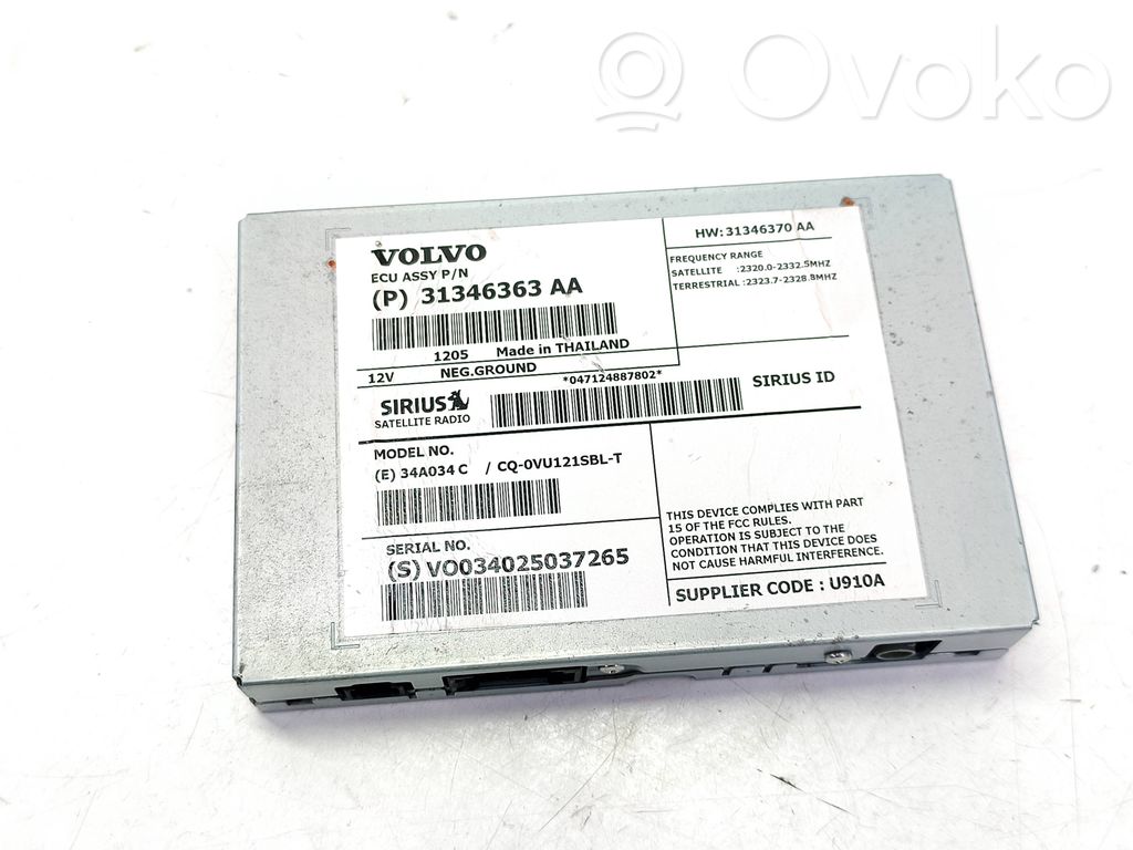 Volvo XC70 Antenos valdymo blokas 