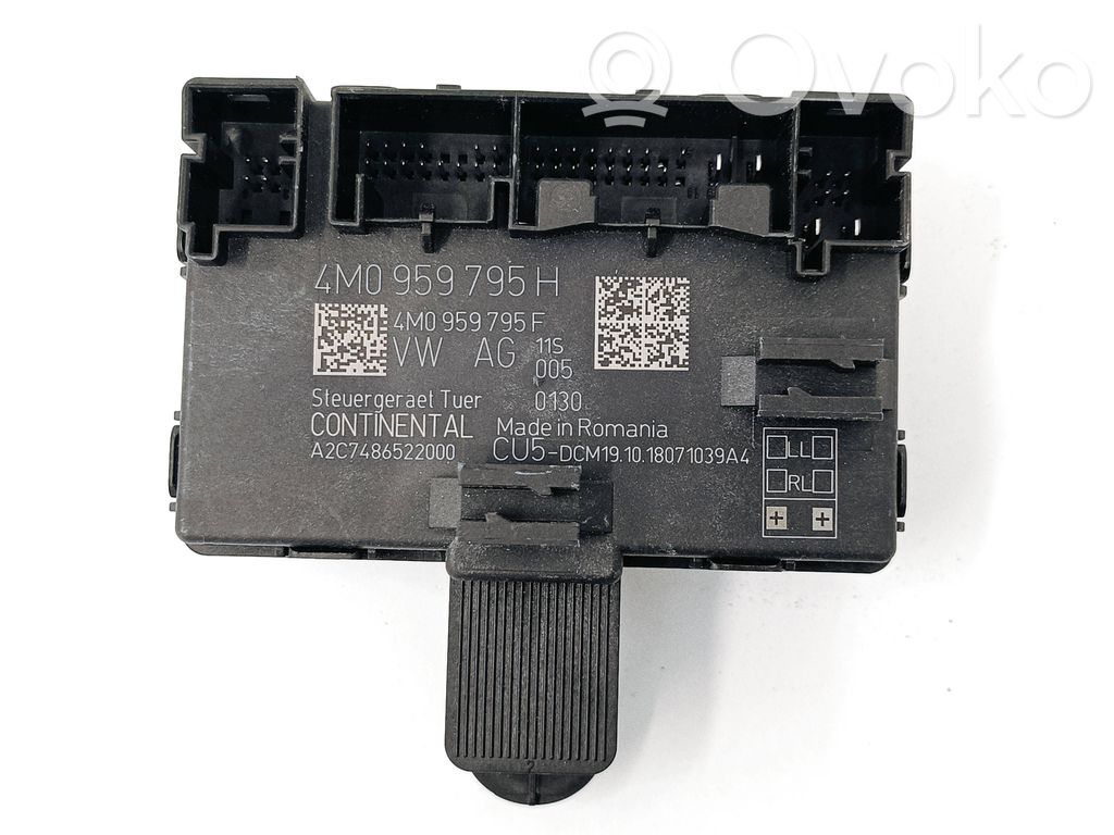 Audi Q7 4M Door control unit/module 