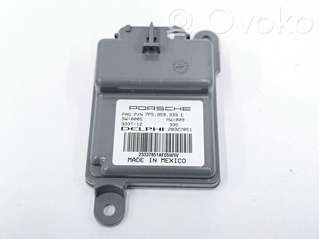Porsche Cayenne (92A) Module de commande de siège 