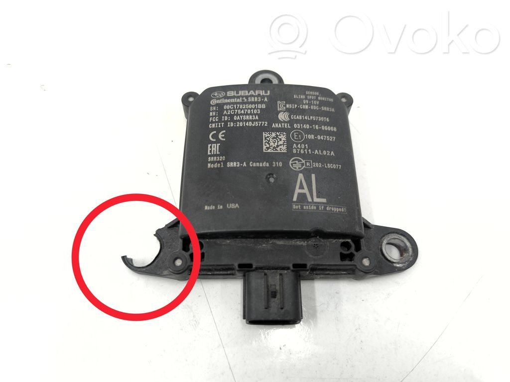Subaru Outback (BS) Blind spot module 