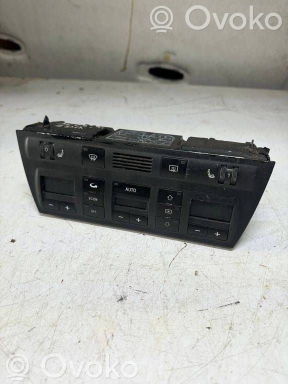 Console centrale, commande chauffage/clim