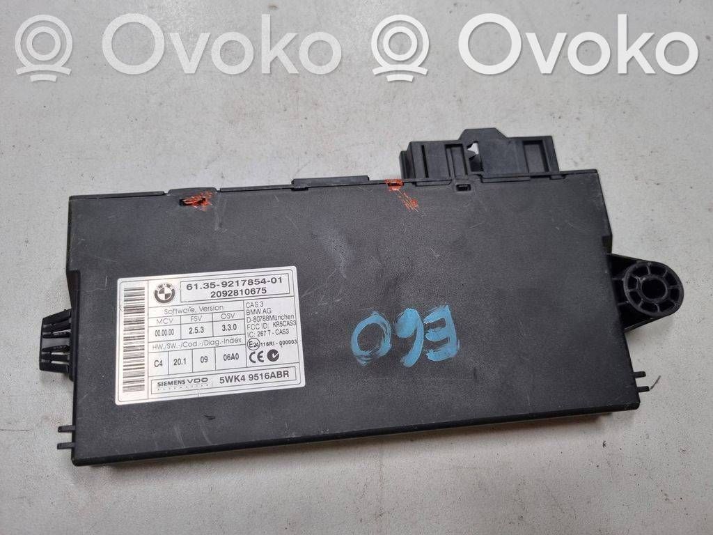 BMW 5 E60 E61 Unidad de control/módulo del CAS 