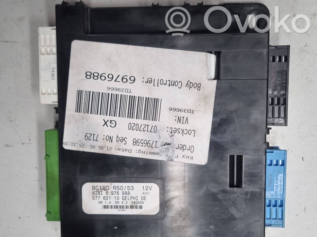 Mini One - Cooper Coupe R56 Central body control module 