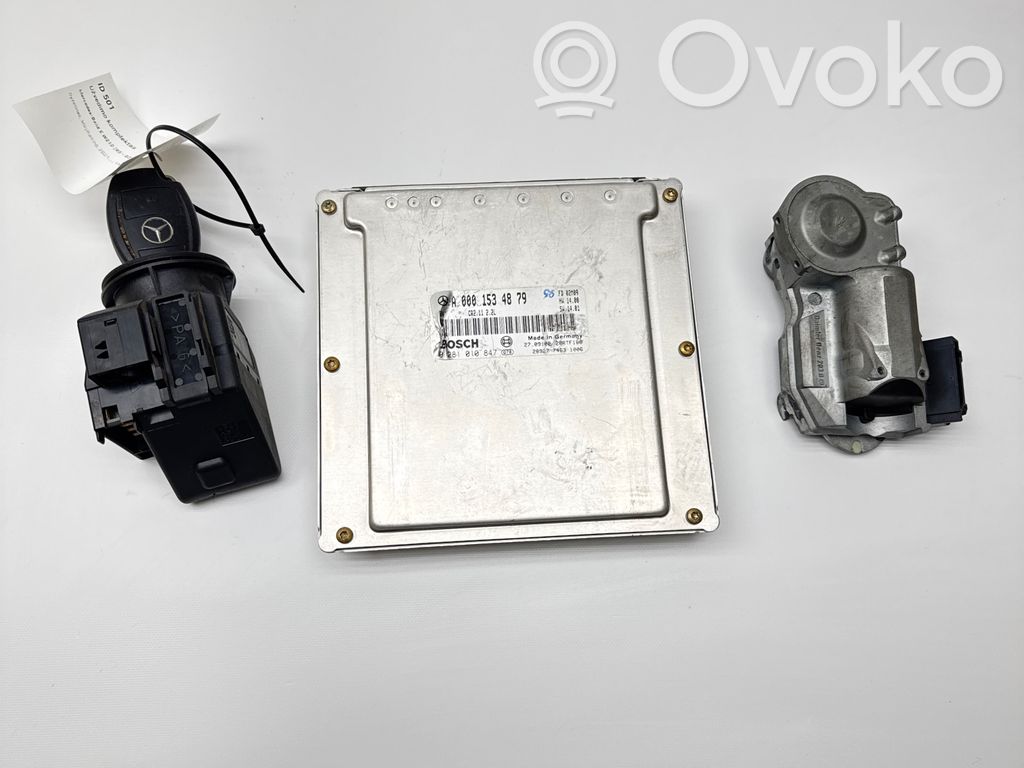 Mercedes-Benz E W210 Engine ECU kit and lock set 