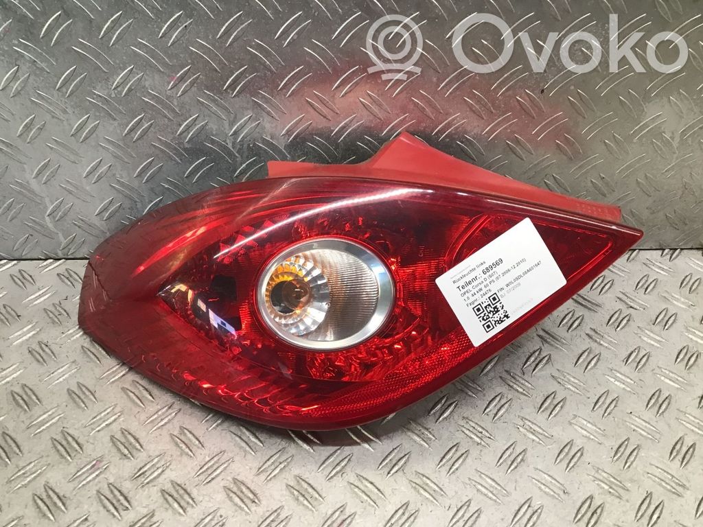 Rear/tail lights