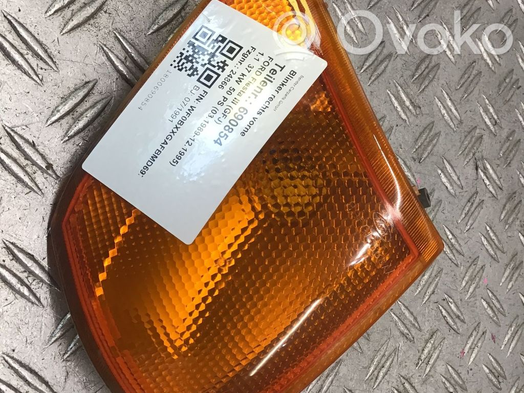 Front indicator light