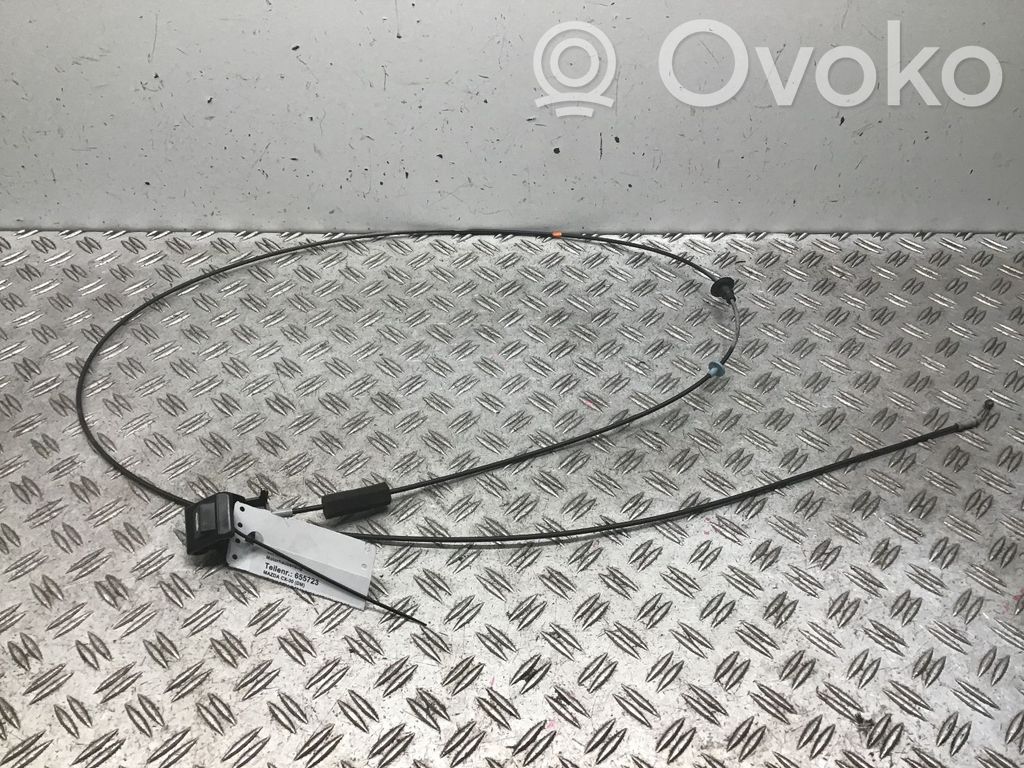 Engine bonnet/hood lock release cable