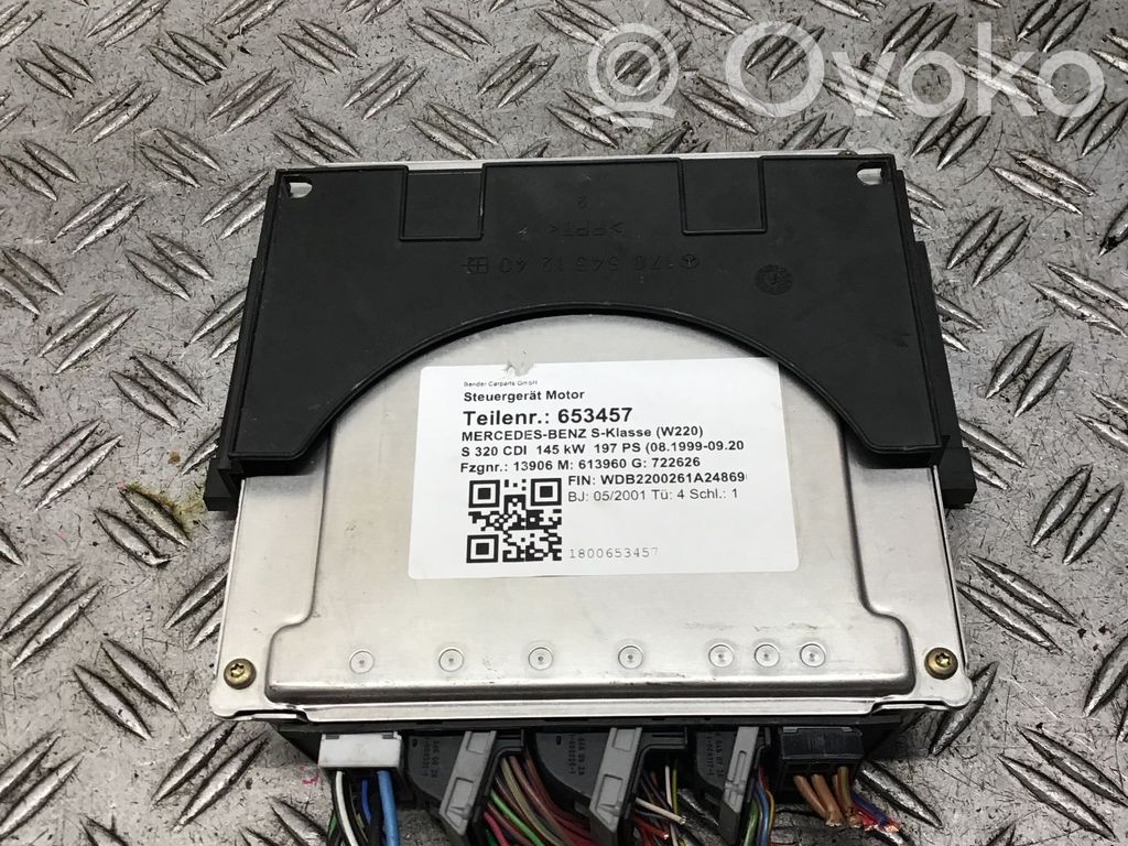 Mercedes-Benz S W220 Engine control unit/module 