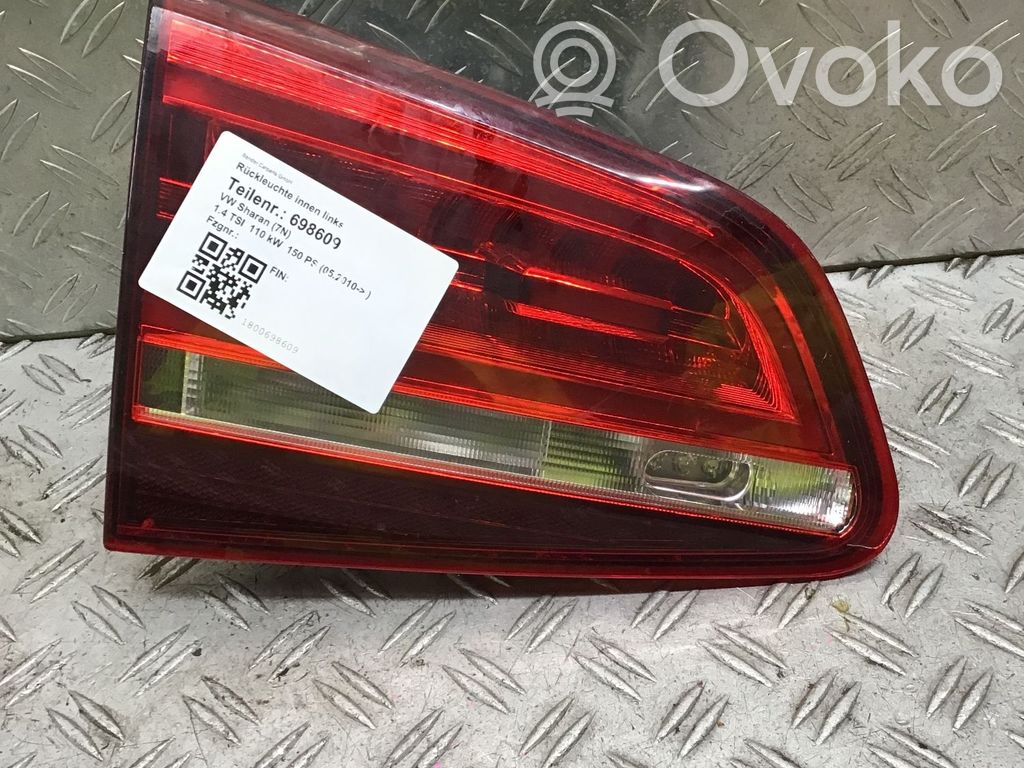 Volkswagen Sharan Lampă spate în capacul portbagajului 