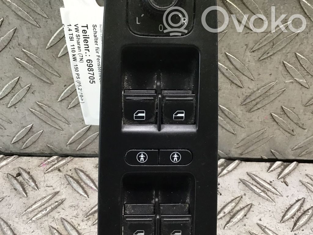 Volkswagen Sharan Interruptor del elevalunas eléctrico 