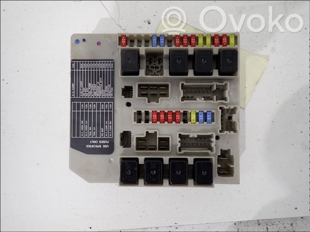 Nissan Micra Fuse module 