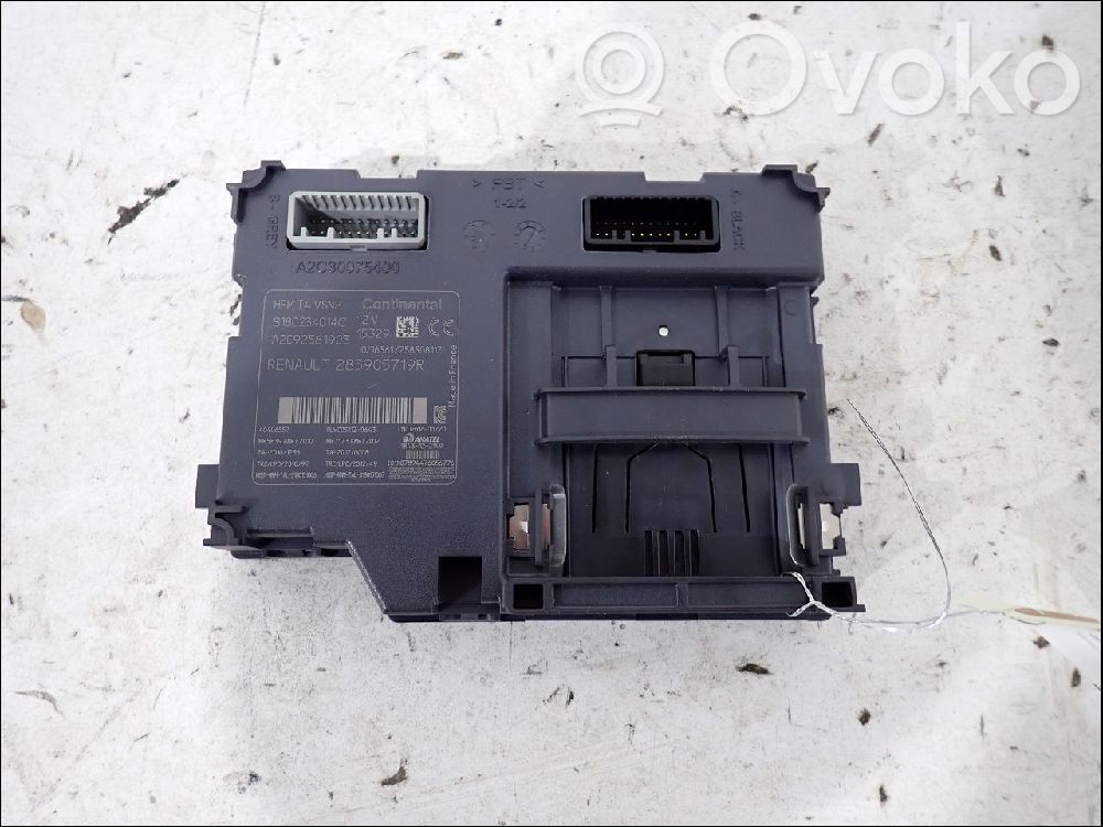 Renault Captur Ignition key card reader 