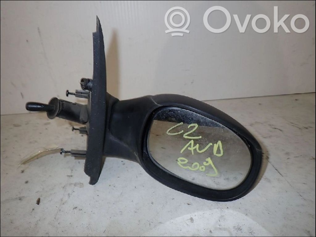 Citroen C2 Manualne lusterko boczne drzwi 