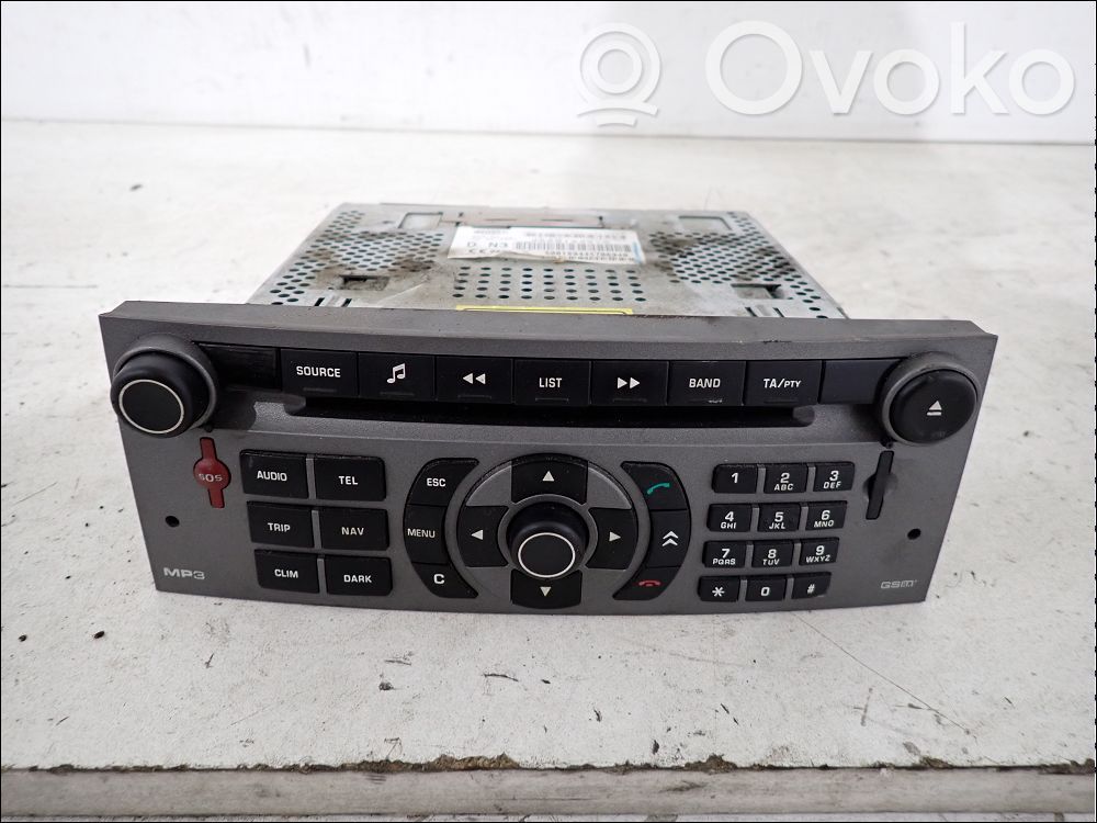 Citroen C5 Radio/CD/DVD/GPS head unit 