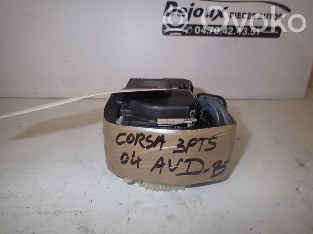 Opel Corsa C Cinturón delantero 