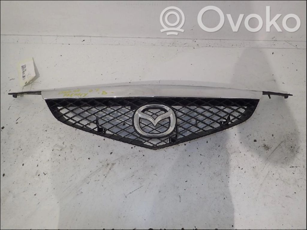 Mazda Premacy Front bumper upper radiator grill 