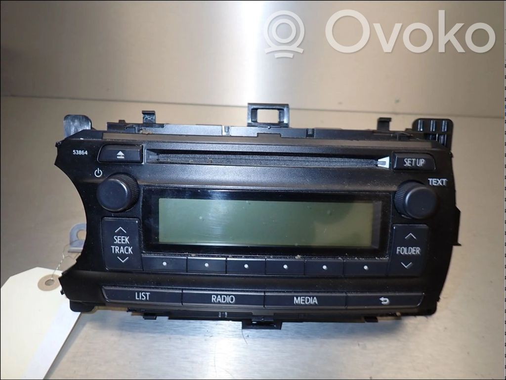 Toyota Yaris Radio/CD/DVD/GPS head unit 