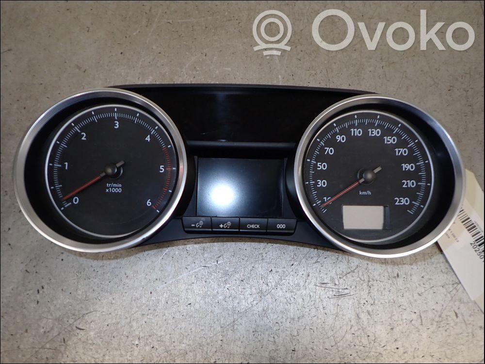 Peugeot 508 Compteur de vitesse tableau de bord 