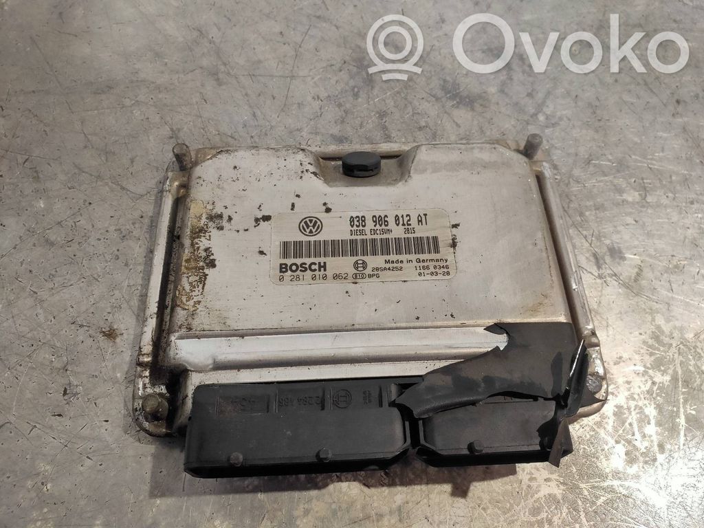 Engine control unit/module   0281010062,038906012AT,28SA4252