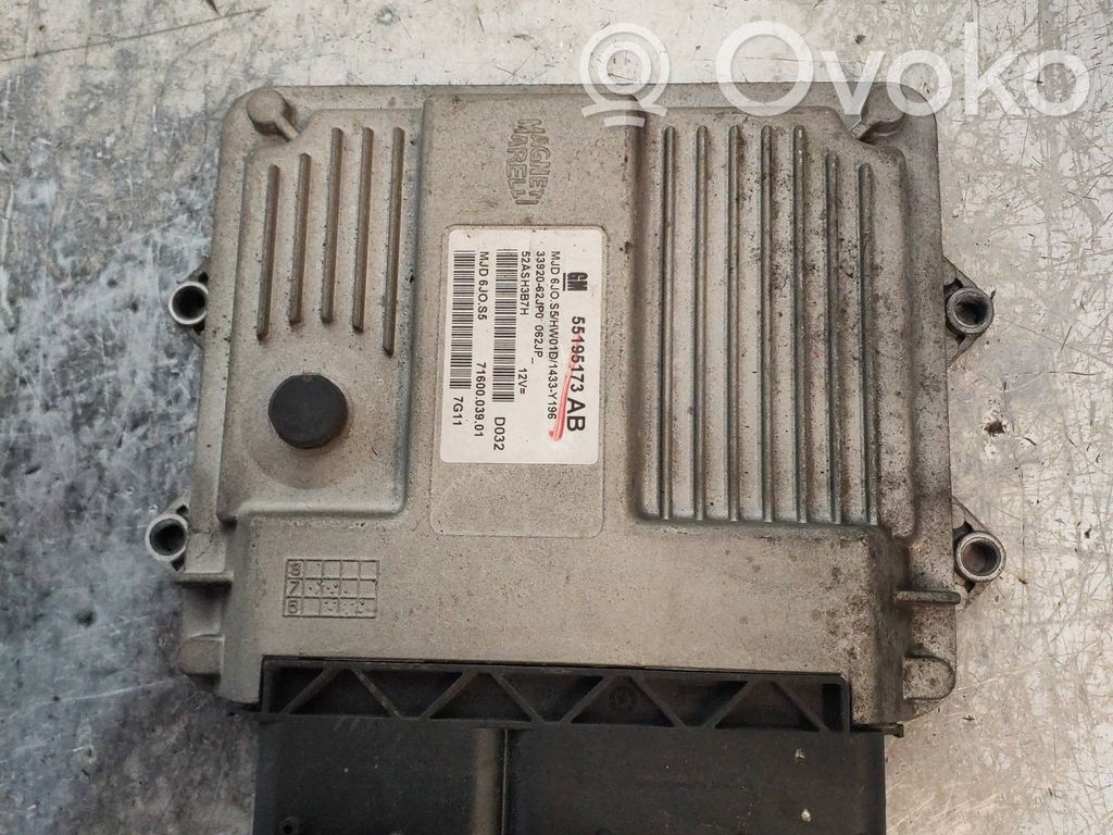 Engine control unit/module   55195173AB,3392062JP0,7160003901