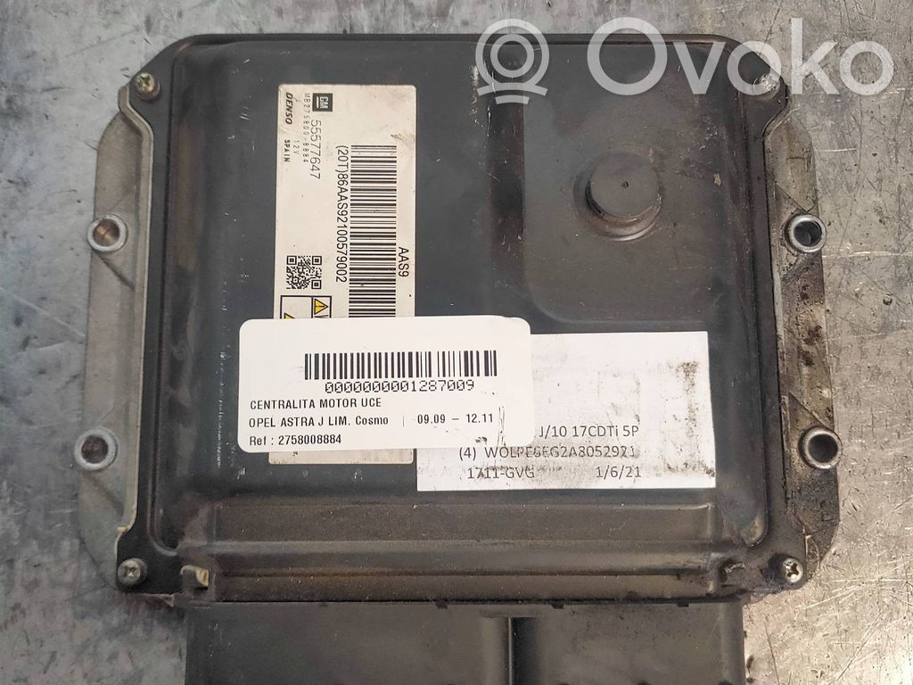 Opel Astra H Motorsteuergerät/-modul 
