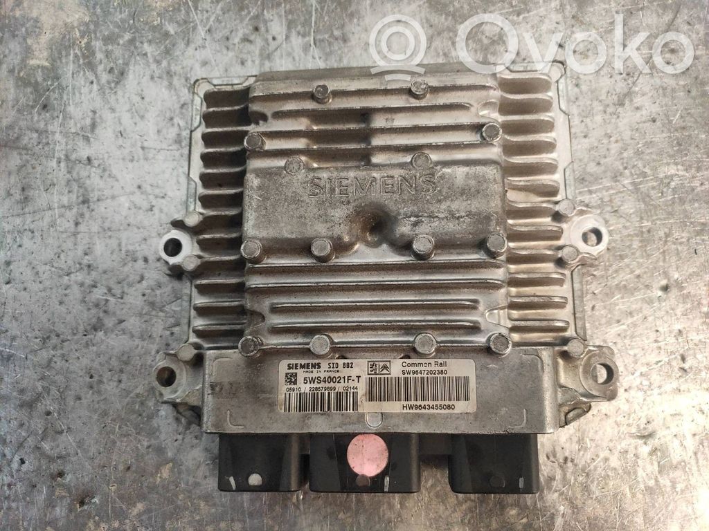 Citroen C3 Engine control unit/module 