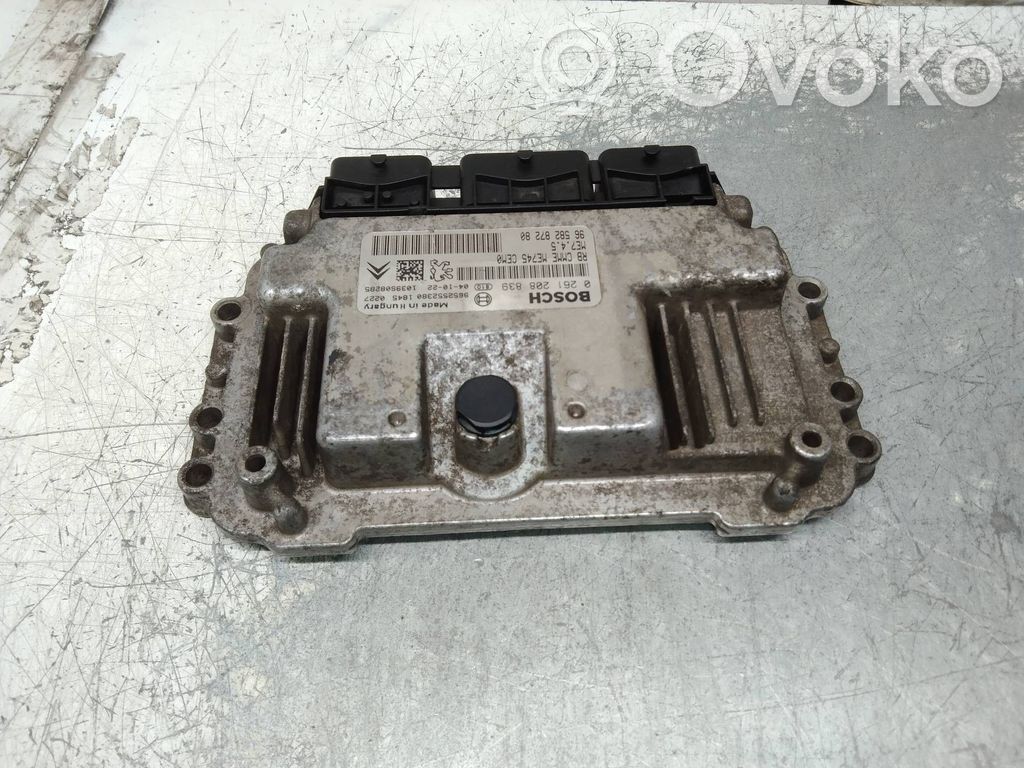 Peugeot 206 Engine control unit/module 