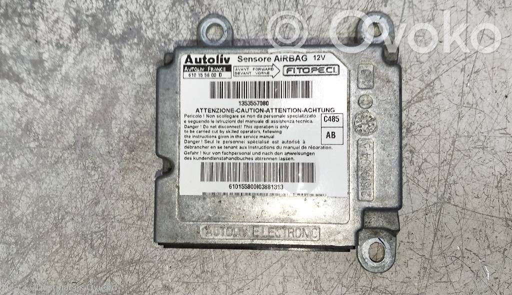 Fiat Fiorino Airbag control unit/module 