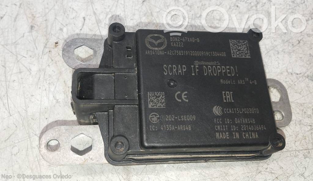 Mazda 3 Other control units/modules 