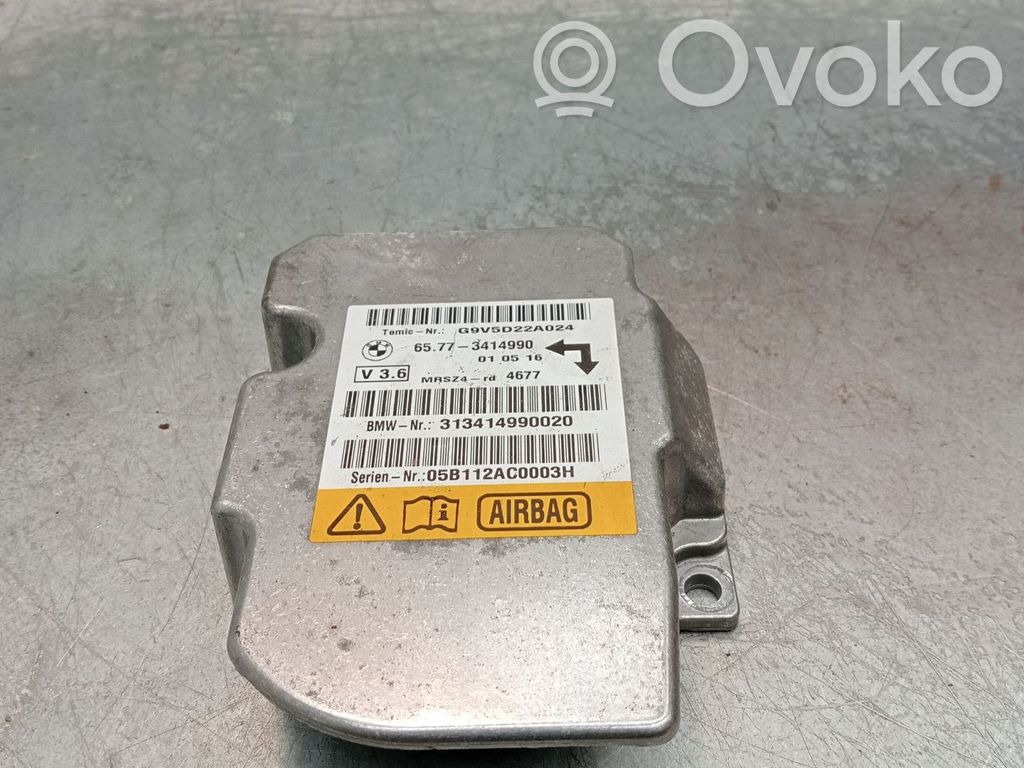 Airbagsteuergerät   G9V5D22A024,65773414990,313414990020