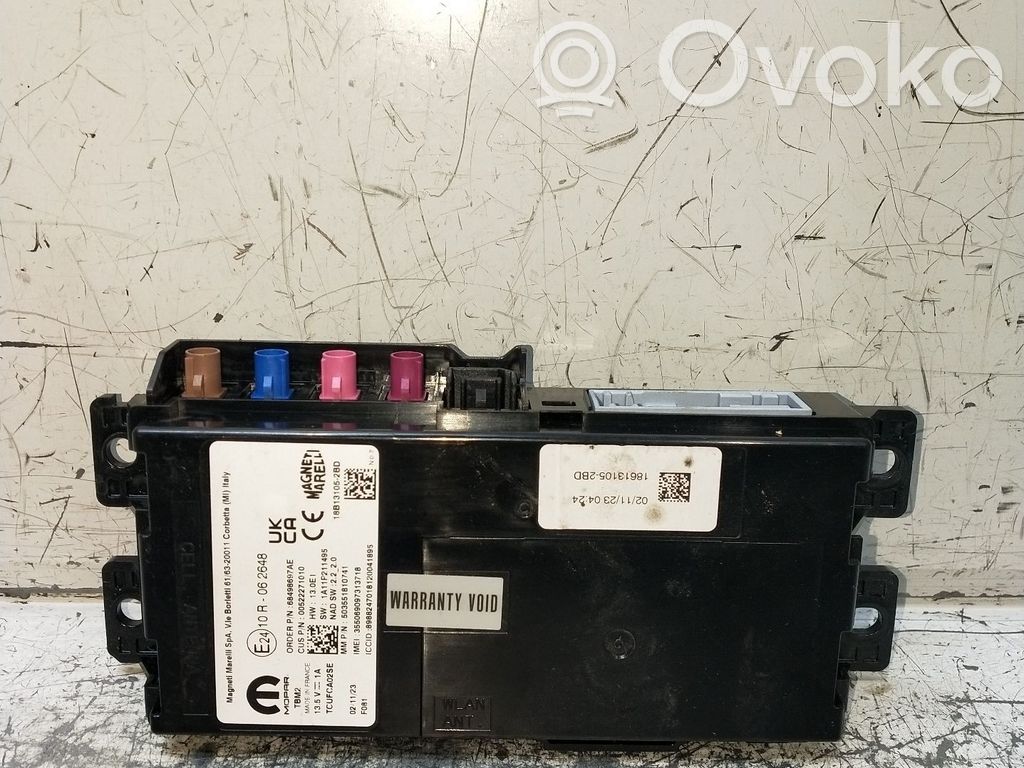 Alfa Romeo Giulia Alte unități/module de control 