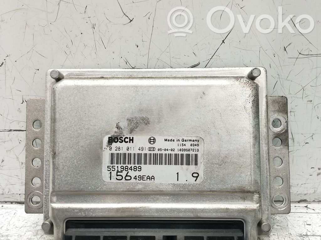 Engine control unit/module   0281011491,551984891039S07213