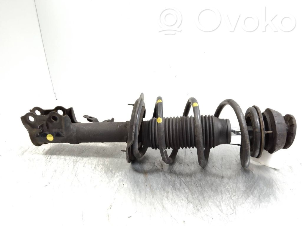 Front shock absorber with coil spring