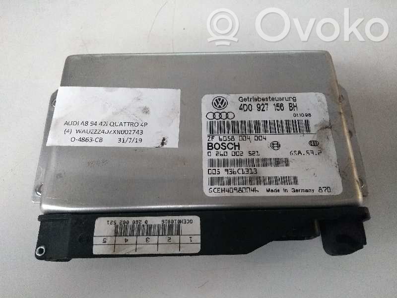 Audi A8 S8 D2 4D Gearbox control unit/module 