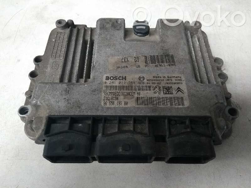 Engine control unit/module   0281011784,9655919780,EDC16C34