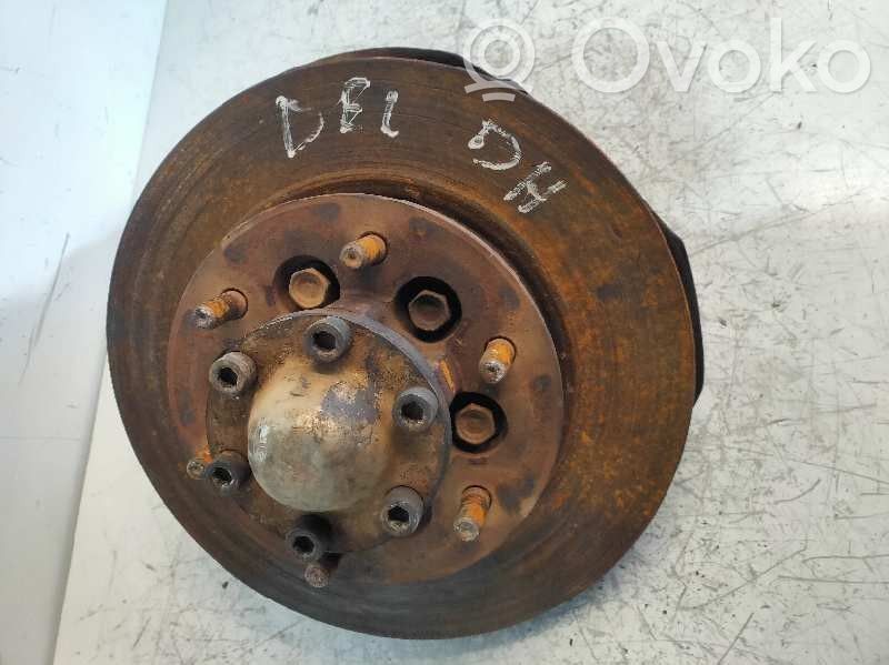 Front wheel hub spindle knuckle