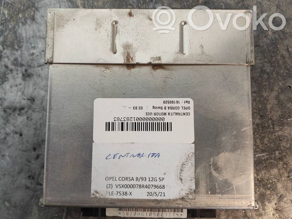 Opel Corsa A Unidad de control/módulo del motor 