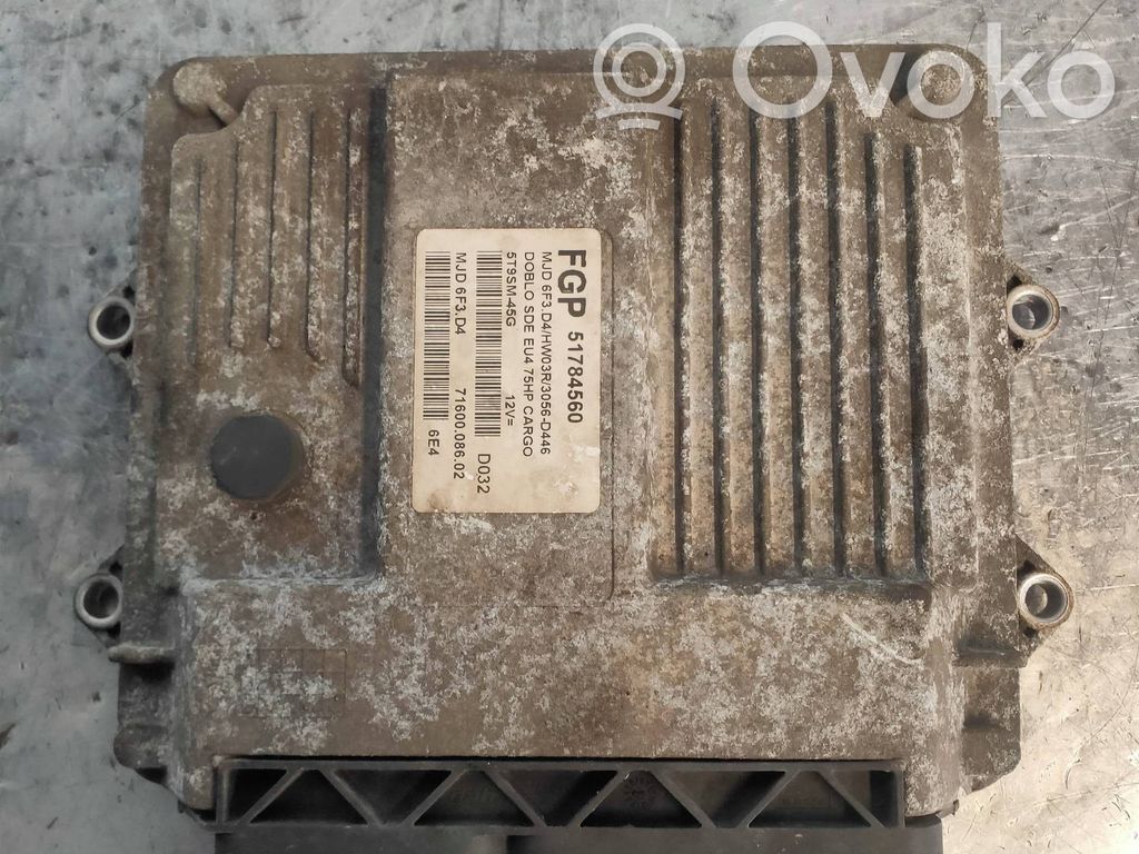 Fiat Doblo Engine control unit/module 