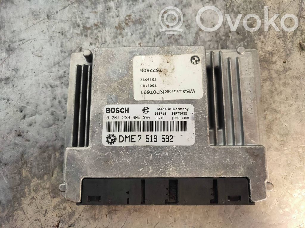 BMW 3 E46 Engine control unit/module 