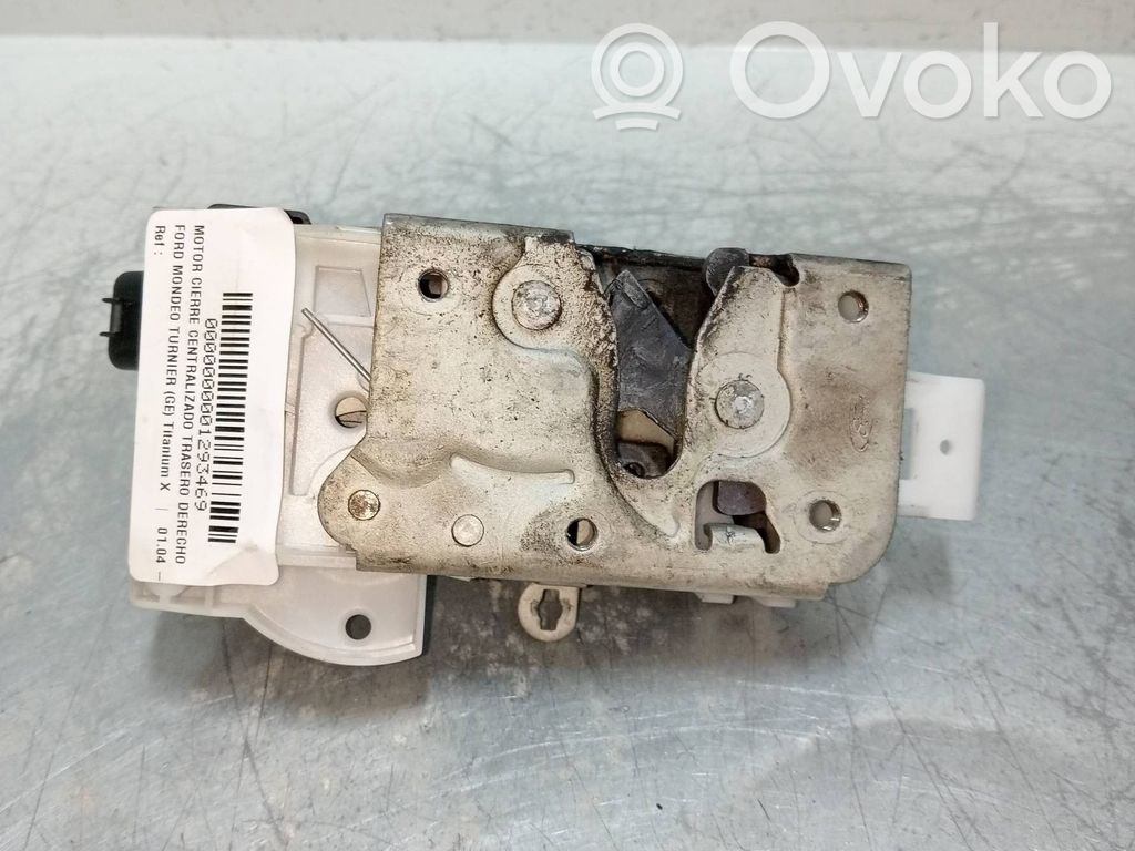 Motor de cierre de puerta trasera