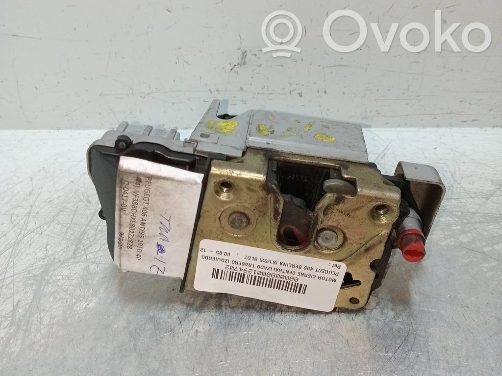 Motor de cierre de puerta trasera