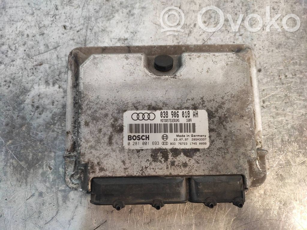 Engine control unit/module   0281001693,038906018AH