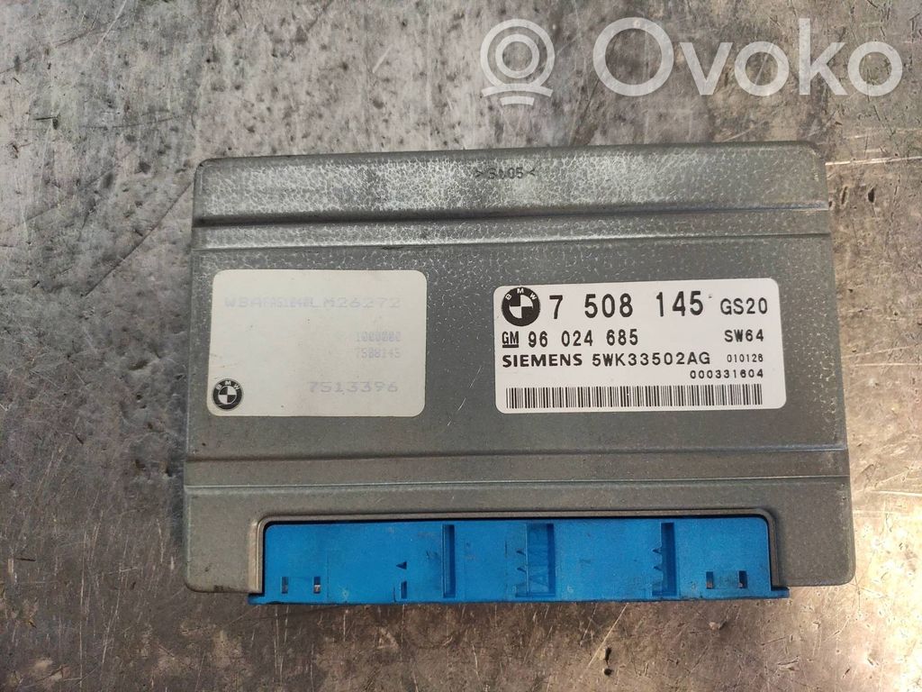 Gearbox control unit/module   5WK33502AG,96024685GS20,7508145SW64