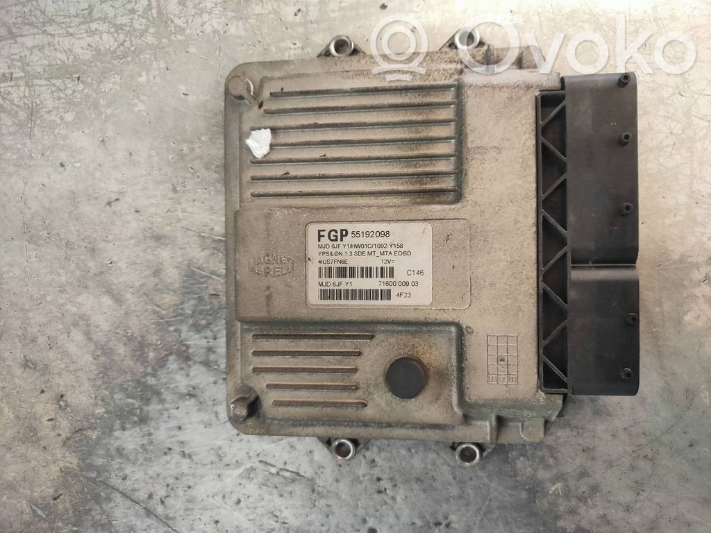 Lancia Ypsilon Engine control unit/module 