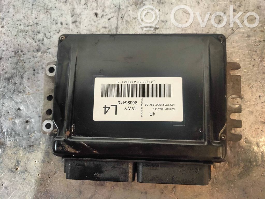 Engine control unit/module   96395445,1AWY,S010016047