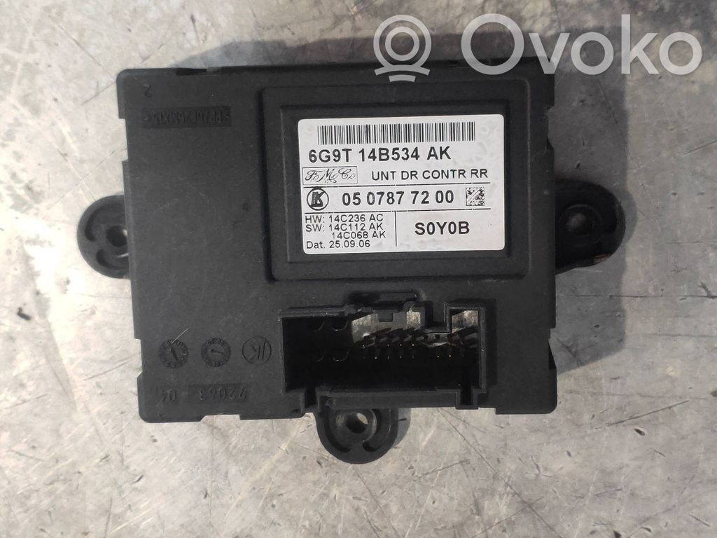 Otras unidades de control/módulos   0507877200,6G9T14B534AK