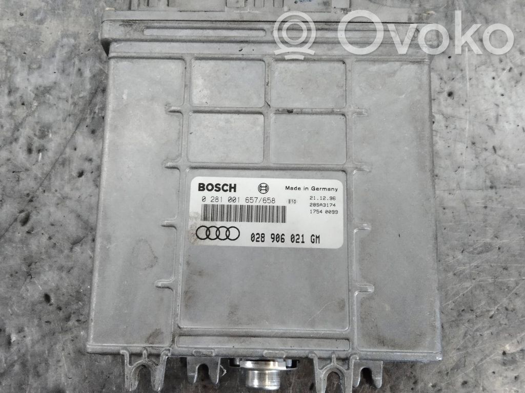Engine control unit/module   0281001657,0281001658,028906021GM