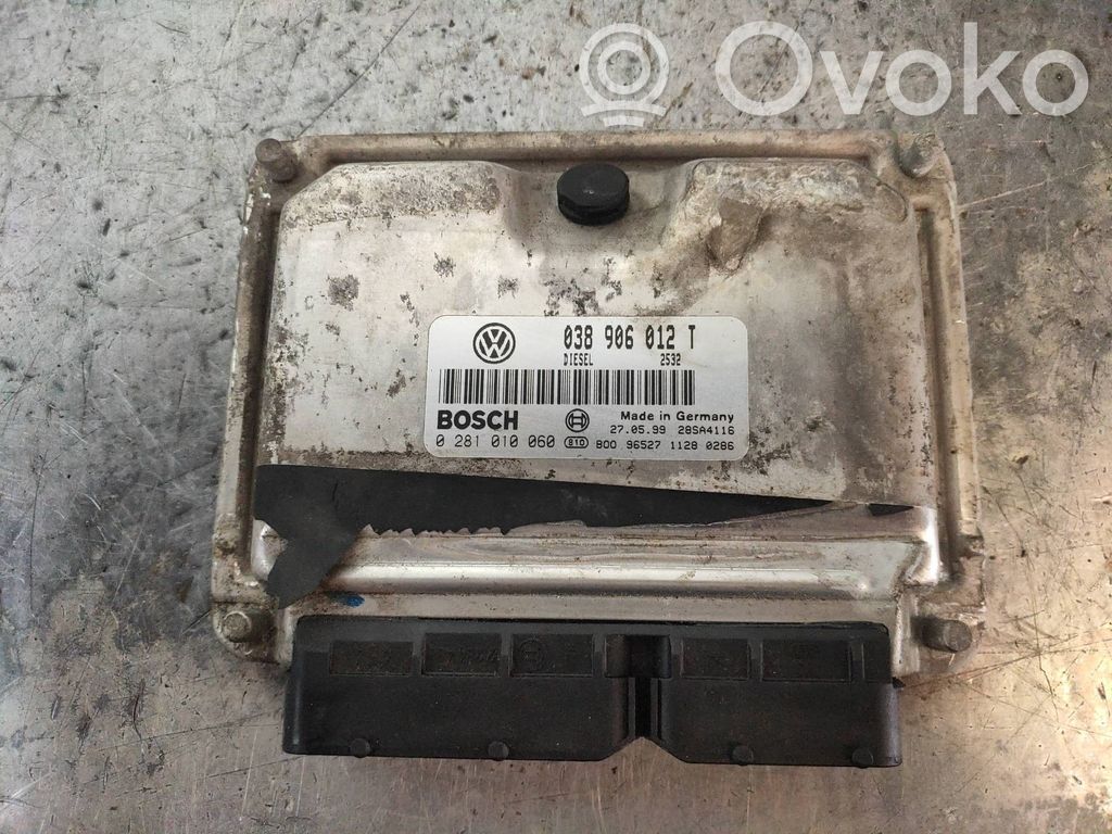 Engine control unit/module   0281010060,038906012T